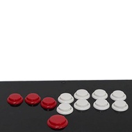 Almencla ทุกปุ่มจอยควบคุมเกมปุ่มเฉพาะความไวสูงปลั๊กแอนด์เพลย์อุปกรณ์เสริม Joystick Arcade คอนโซลแบบมีจอยสตื๊กสองอันเพื่อการแข่งขันสำหรับพีซีคอนโทรลเลอร์