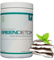 [USA]_Green Detox - Super Greens Detox Drink Mix - Vegan Friendly - Chocolate Mint Flavor