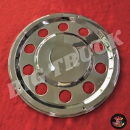 Chrome Rim Cover (59CM) Wheel Hub Cap for European Truck &amp; Buses 货车轮毂盖 不锈钢 直径59厘米 Rim Krom Lori Keluli Tahan Karat