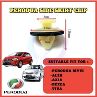 10pcs/50pcs/100pcs Original perdua Myvi/Bezza/Alza/Axia/ Side Skirt Clip