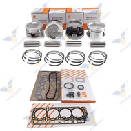 4Y Overhaul Rebuild Kit For Toyota Full Gasket Set Piston Ring 4-cylinder 13101-73030 91*1.5+1.5+4 F