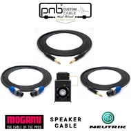 SPEAKER CABLE Jack For Amp-Cabinate Head Use MOGAMI NEUTRIK Plug Can Choose Pattern And Length.