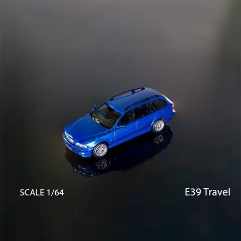 Spot Goods Die-cast 1:64 Scale BMW M5 E39 Touring Simulation Alloy Static Car Model