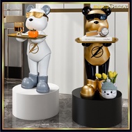 Bearbrick bearbrick Bear Statue Decorative Tray With Paper Box Is Extremely Luxurious And Convenient
