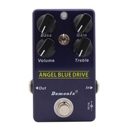 Demonfx ใหม่ V2.0ฟ้าไดรฟ์ผลกีตาร์ Overdrive โคลน TM Overdrive