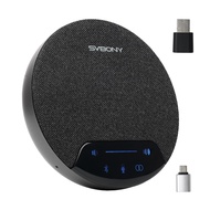 Svbony SVN O1 Wireless Conference Speakerphone | AI Noise Reduction 4-Mic 360° Pickup Full Duplex fo