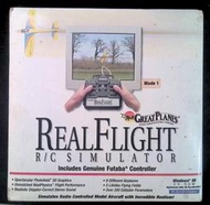 早期 1997 RealFlight RC Simulator 模擬飛行 控制器 ～～無軟體