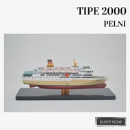 Miniatur Kapal PELNI/ Souvenir/ Pajangan Kapal/ Replika Kapal