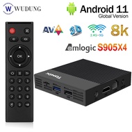 8K HD Wireless Smart TV Box 11 2.4G 5G Wifi Set Top Box Amlogic S905X4 H.265 100M Media Players TANIX X4 4K BT4.2 TV BOX kuiyaoshangmao