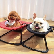 🚢Pet Rocking Chair Dog Cat Rocking Chair Adjustable Tiktok Same Pet Bed Foldable Jarre Aero Bull Teddy