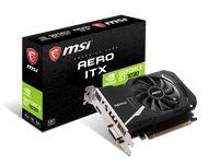 VGA (การ์ดแสดงผล) MSI  NVIDIA GEFORCE GT1030 AERO ITX 2GD4 OC WARRANTY 3Y