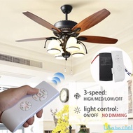 Smart Universal Ceiling Fan Lamp Remote Controller Kit Remote Control Speed Light LIVEBECOOL