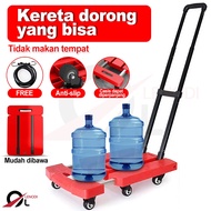 6-Wheel Folding Trolley 150KG Multi Folding Trolley PURPOSE Folding Trolley Cargo Furniture Trolley 