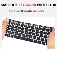 Black Clear Silicon Keyboard Protector Guard For Apple Macbook New Air Pro Max 13 14 15 16 inch 2024 M1 M2 M3 Chip