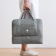 *Ready Stock* Waterproof Dry & Wet Travel Laugage Bag with Shoe Compartment