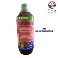 Gold coin malathion 57EC 1Liter/Racun serangga/malathion 57%