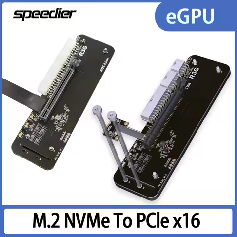 eGPU R3G External Graphics Card Docking Station,M.2 NVMe To PCle x16 Full Speed Adapter Laptop Exter