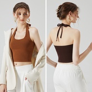 Camisole with Chest Pad - Stylish Women's Workout Top