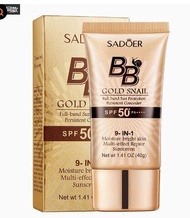 YTFSKFUI 【การจัดส่ง 2-3 วัน】KUESICR รองพื้นบีบีครีม ครีมกันแดดหน้า SPF50+pa+++ คอนซีลเลอร์ BB cream