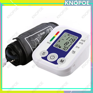 KNOPOE Accurate Rechargeable Blood Pressure Monitor Digital Meter Arm Type Original Large Display Fo