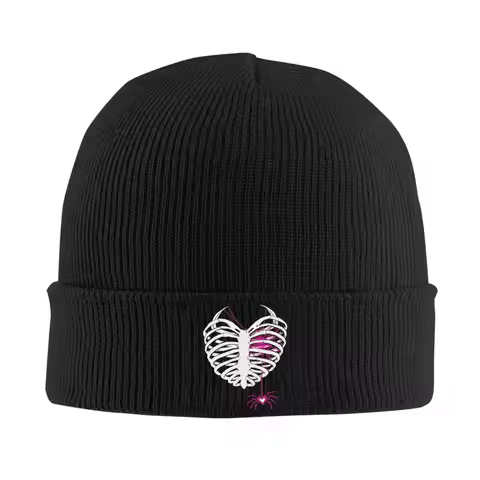 AJ Lee Spider Web Knitted Hat for Women Men Beanies Autumn Winter Hats Acrylic Warm Cap