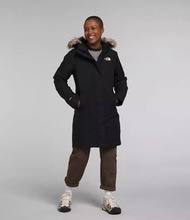 全新美國品牌。北臉。The north face 黑色派克Parka+外層dryvent防風防水 羽絨外套-M號