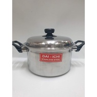 Dai Ichi Stainless Steel 22cm Cooking Pot I Saucepot 22 Cm Stainless Steel