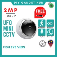 CCTV Camera Wifi Wireless Home Security UFO 2MP 4MP ICSee Night Vision Wireless IP Motion Sensor Fis