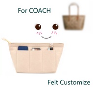 Bag Organiser Handbag Bag in Bag Can Customised For COACH Central Felt Insert Bag Multi Compartments