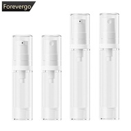 FOREVERGO 5/10ML Travel Makeup Dispenser Bottles Press Spray Bottle Thin Tube Vacuum Bottles For Cre