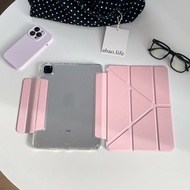 เคส iPad ใส แบบพับ Y สำหรับ วัสดุอะคริลิค Gen11A16 Air7 2025 Air6 2024 11 นิ้ว Air5 Air4 10.9 Gen10 
