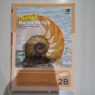 Think Mathematics Textbook Secondary 2B New Syllabus Mathematics 8th Edition Student Book biru