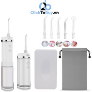 Tăm nước cầm tay H2ofloss HF10 2025 sạc type C kích thước nhỏ gọn dễ mang đi