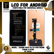 LCD Touchscreen XIAOMI POCO F6/X6 PRO/REDMI TURBO 3/K70E 5G Ori TACTOC