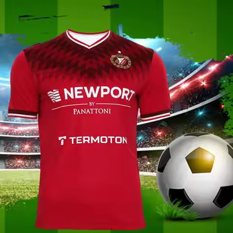 25-26 New Polish Football Men Football Jersey Poland Quick Drying Arka Gdynia Jersey Kit Men Polska 