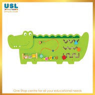 USL Wall Mounted - Crocodile - Manipulative & Early Learning & Educational Toys - Children Playgroun