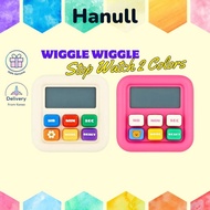 Wiggle Wiggle  Stopwatch  Learning Timer  Kitchen Timer 62g  2 Colors