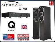 3050i 英國 Q Acoustics 喇叭 + Myryad Z142 綜合擴大機 / 快速詢價 ⇩ - 公司貨