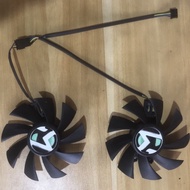 Maxxuan RX580 460 560D GTX 1060 1050Ti Terminator 3G 4G 6G Graphics Card Cooling Fan