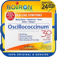 Boiron Oscillococcinum for Relief from Flu-Like Symptoms of Body Aches, Headache, Fever, Chills, and
