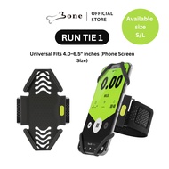 [Bone-RunTie1] Running Armband Phone Holder : Universal Fits for 4.0~6.7" inches (Smartphones Screen Sizes) /Adjustable Flexible Elastic Strap