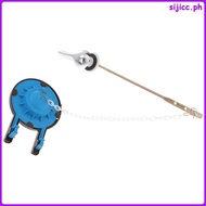 Toilet Wrench 2 Pcs Handle Parts Universal Potty with Flush Lever Flapper Replacement Levers sijicc