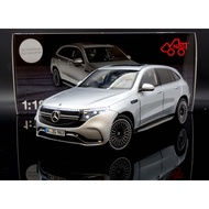 [MASH] Ready Stock Clearing Stock Price NZG 1/18 Mercedes-Benz EQC 400 4matic Light Version Silver