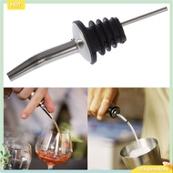 (shopeestore) Stainless Steel Liquor Spirit Pourer Flow Wine Bottle Pour Spout Stopper Barware