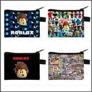 HK2 Cartoon Roblox Kids Coin Purse Wallet Keychain Zipper Pouch Kids Wallet Card Coin Purses Handbag
