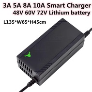 3A 48V 14S 58.8V li ion 48V 60V 72V 3A 5A 8A 10A Lipo Lifepo4 Battery Charger Carregador Electric Scooter Motorcycle Ebike Chargers Chargeur Cargadores