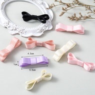 1cm wide polyester cotton line knot, double layer bow knot, socks, underwear, clothing accessories, 