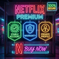 NETFLIX Account 4K Flix Account Premium Plan Neflix Murahflix netflixpremium