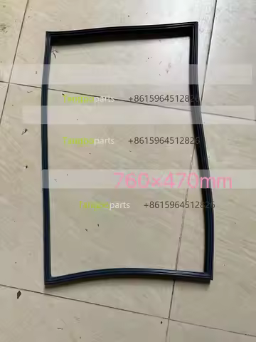 Steam Oven Spare Parts 10-Layer Rubber 760×470mm Door Gasket for Rational SCC101 WE101 ICP101 Multi-