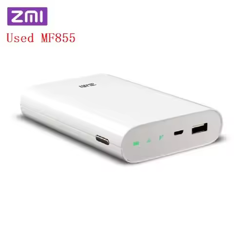 USED Router WIFI 4G ZMI MF855 4G Network WIFI Multi-User Hotspot Sharing 5000MAH Power Bank Feature